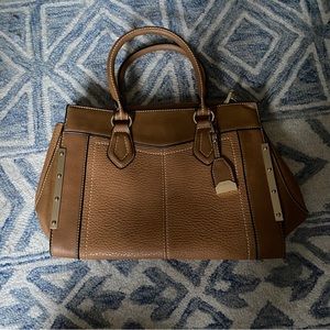 Aldo Brown Leather Handbag